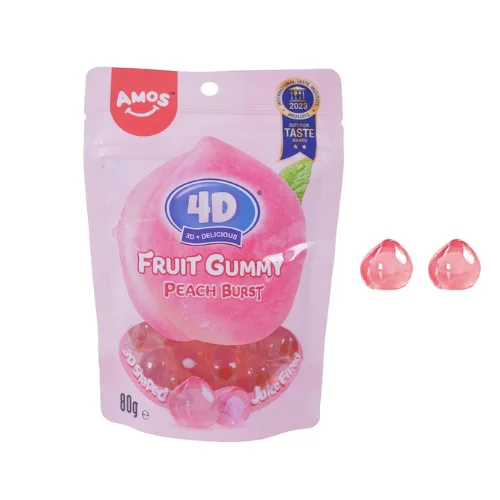 Amos 4d Gummy Burst Peach
