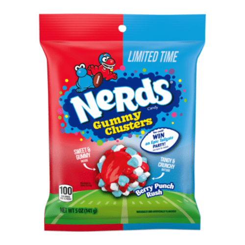Nerds LE Gummy Cluster Berry Punch Rush